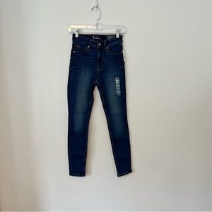 Gap High Rise Skinny Jeans